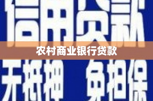 南岔农村商业银行贷款