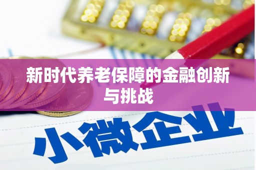 南岔新时代养老保障的金融创新与挑战