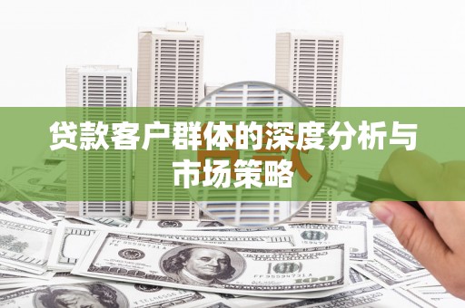 南岔贷款客户群体的深度分析与市场策略