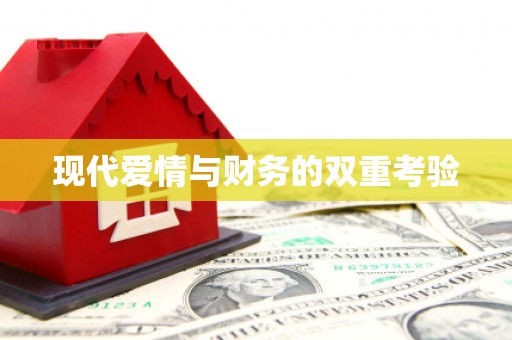 南岔现代爱情与财务的双重考验