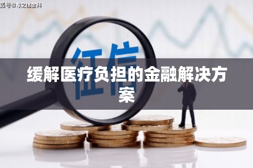 南岔缓解医疗负担的金融解决方案