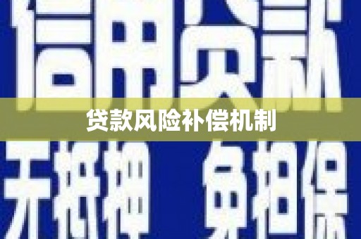 南岔贷款风险补偿机制