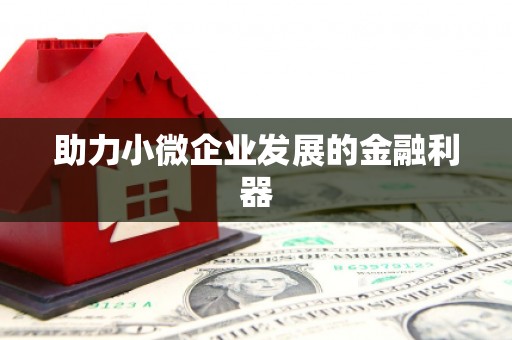 南岔助力小微企业发展的金融利器