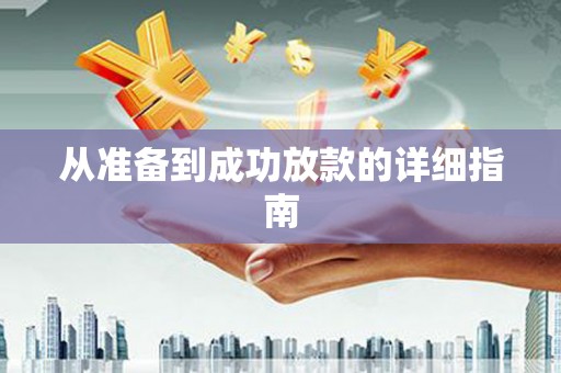 南岔从准备到成功放款的详细指南