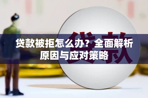 南岔贷款被拒怎么办？全面解析原因与应对策略